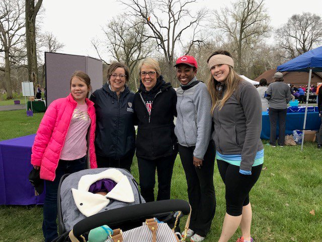 GreeneCoPH's tweet photo. Several of our employees participated in the local #MarchofDimes Walk recently as part of team #GreeneCounty Friends & Family. Our #EarlyIntervention & #HelpMeGrow programs were well represented with a table! #HealthyBabies #MaternalChildCare #CHIPPriority #GCPH https://t.co/g0X1dDTf6B