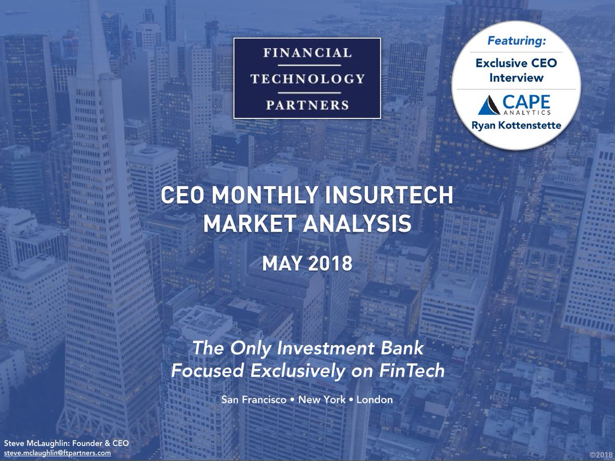 See an exclusive CEO interview with Ryan Kottenstette, Co-founder and CEO of @Cape_Analytics, in FT Partners' Monthly #InsurTech Market Analysis finte.ch/FTInsurTechMay… #FinTech