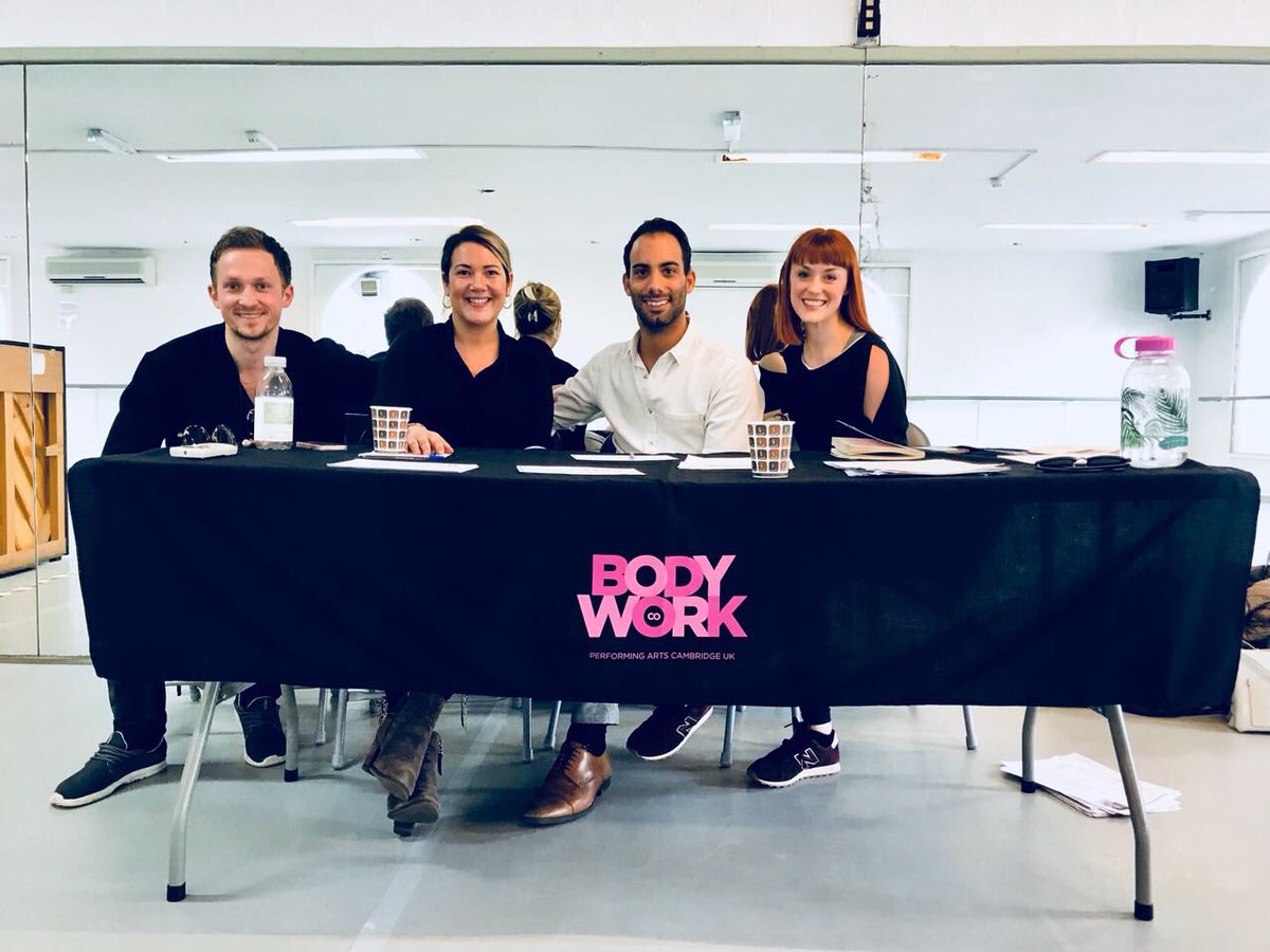 What a fantastic day auditioning the graduates of <a href="/BodyworkDance/">BodyworkDanceStudios</a>
Thank you to <a href="/LizziFranklin/">Lizzi Franklin</a> for being with us and <a href="/jamesjccook/">James Cook</a> for joining us!