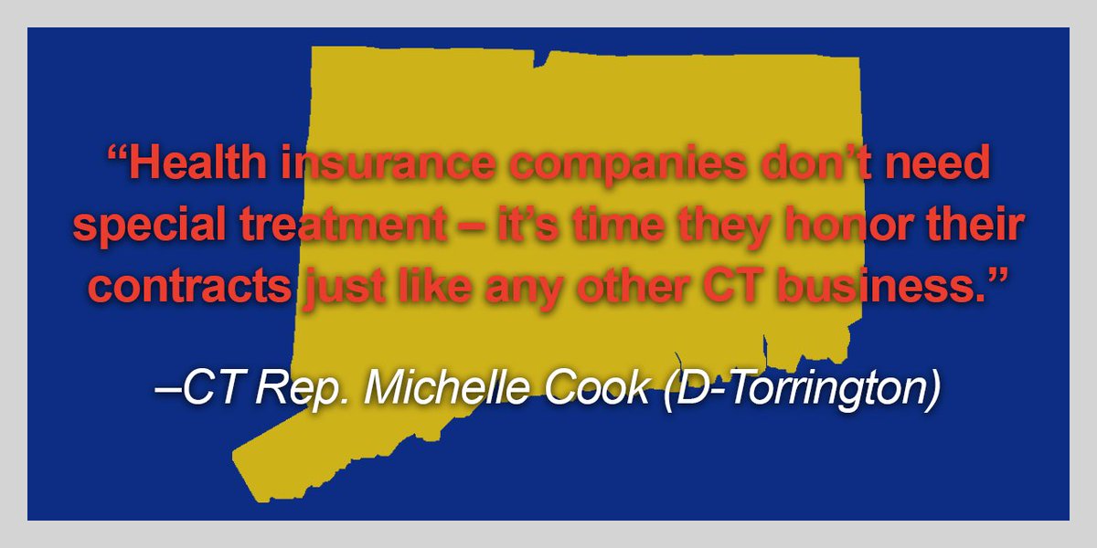"Let’s hold health insurers in Connecticut accountable for the contracts they sign."-Rep. Cook
She’s calling on colleagues 2 adopt amendment to #SB379. #DontSwitchMeCT bit.ly/2Ibswg4
<a href="/SenatorFasano/">Len Fasano</a> <a href="/senatorduff/">Senator Bob Duff, Majority Leader, Connecticut</a> @SenatorWitkos <a href="/21KevinKelly/">State Senator Kevin Kelly</a> <a href="/heatherssomers/">Heather Somers</a> <a href="/TerryGerratana/">Terry Gerratana</a>