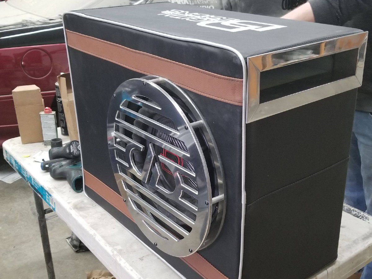 custom subwoofer grill