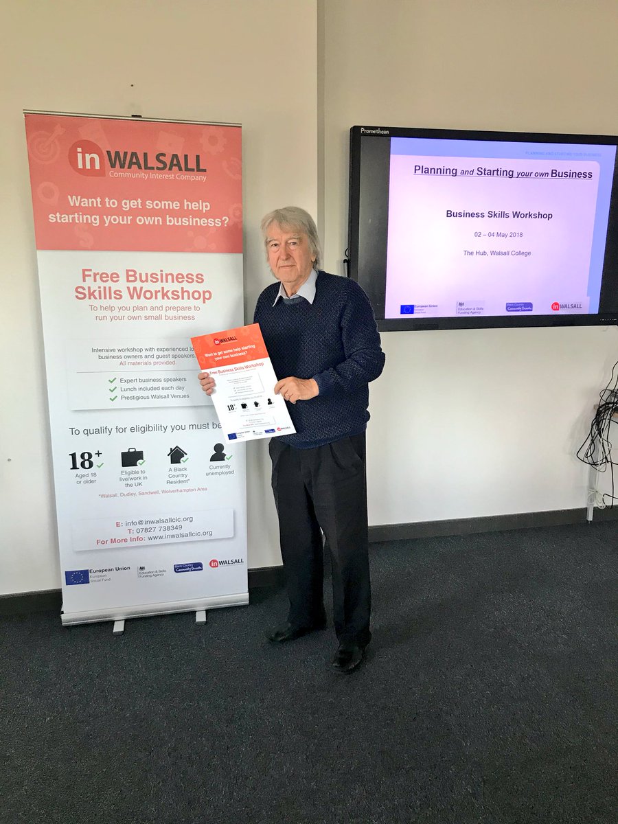 INWALSALLCIC's tweet photo. #Workshop Day 2 from 3 #Marketing #Sales lunch (very important), and then #MoneyMatters, Day two done! https://t.co/exD4jsmaEG