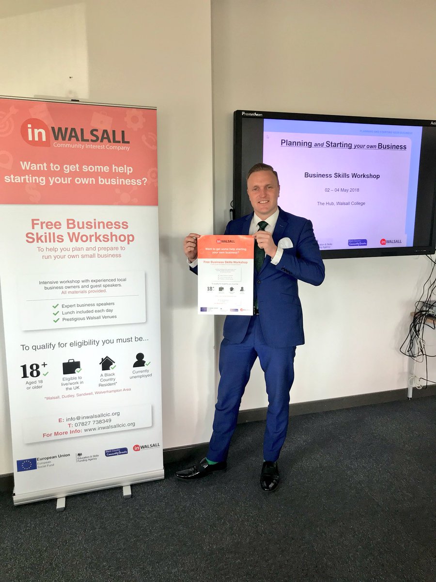 INWALSALLCIC's tweet photo. #Workshop Day 2 from 3 #Marketing #Sales lunch (very important), and then #MoneyMatters, Day two done! https://t.co/exD4jsmaEG
