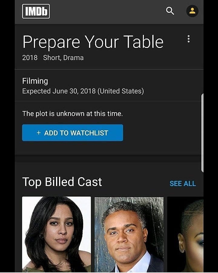 VishMerrick's tweet photo. Available Now on Vimeo!!!
#PrepareYourTable #ShortFilm #IndieProduction #Actors #IMDb #Writer #Producer #Director #Vimeo https://t.co/CYljONvWJS