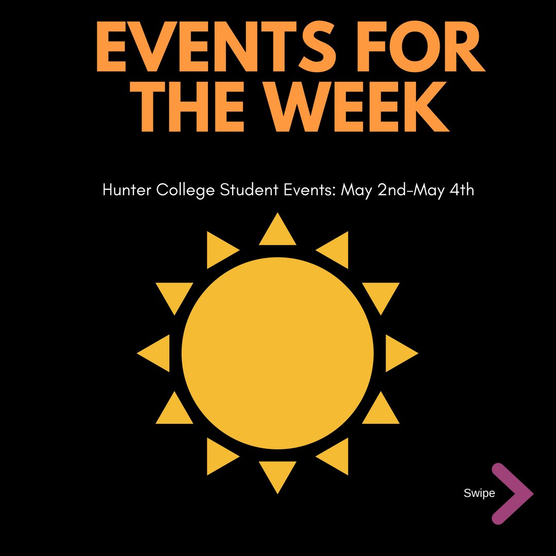 Hunters_OSA's tweet image. Here are your events for the week Hunter!