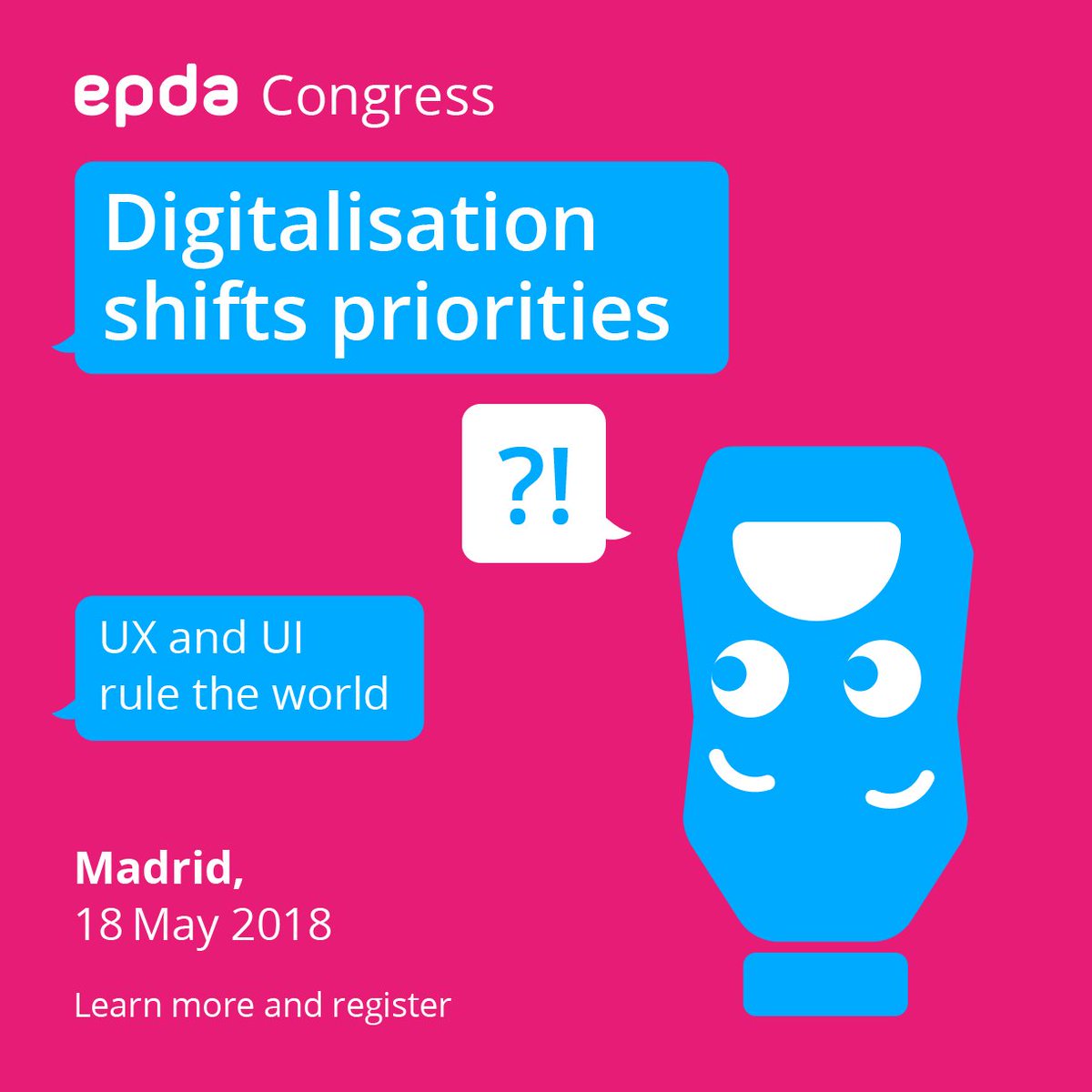 european brand & packaging design association (@epda_design) on Twitter photo How does packaging still fit within a brand context? Fernando Ortíz-Ehmann <a href="/saffronbc/">Saffron Brand Consultants</a> will share his thoughts at #MadridEPDACongress and explain why he believes #packaging still plays a crucial role in forging powerful brands. ¡Join us! madrid.epda-event.com How does packaging still fit within a brand context? Fernando Ortíz-Ehmann <a href="/saffronbc/">Saffron Brand Consultants</a> will share his thoughts at #MadridEPDACongress and explain why he believes #packaging still plays a crucial role in forging powerful brands. ¡Join us! madrid.epda-event.com