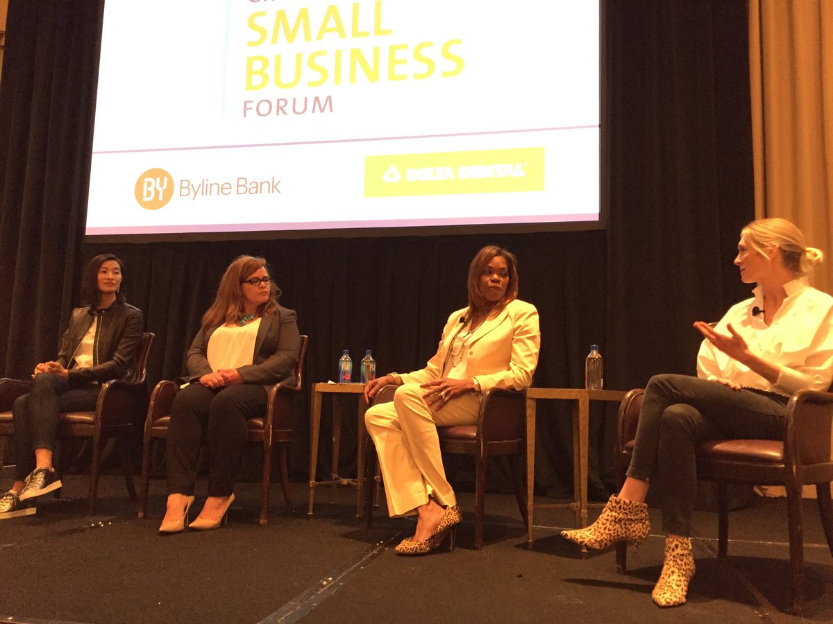 Reframe gender question to “How do we work better together?” Crains Small Business forum #sbwchi <a href="/CrainsEvents/">Crain's Events</a> <a href="/KnowYourCompany/">Know Your Company</a> <a href="/RobinsonHillUSA/">Robinson Hill</a> @MartinezCreativ