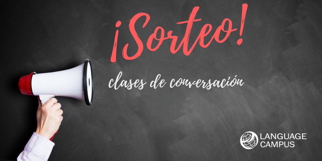 LanguageCampus's tweet photo. NEWS| 📢🆓¡#SORTEO CLASES DE CONVERSACIÓN EN #INGLÉS GRATIS!🆓📢 Participa en el sorteo de UN BONO DE CLASES DE CONVERSACIÓN en #LanguageCampus😊👩🏫 para ti y el acompañante que tu elijas.
✅Toda la información en nuestra página de Facebook: https://t.co/DD4vW5DNd2 https://t.co/WNTu5UbNOZ