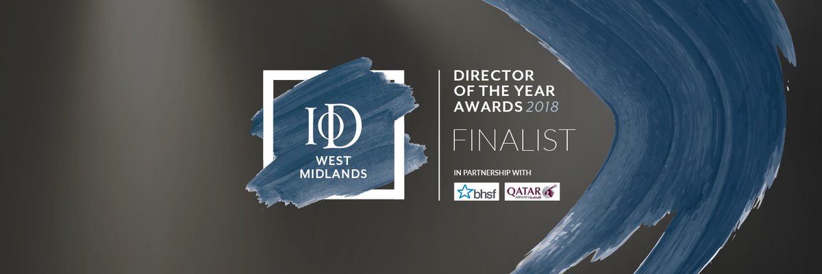 We’re extremely proud to announce that our very own @ruthpipkin is a finalist for the @IoD_WestMidland Director of the Year Awards – even more special in our 10th year of business! Good luck to all the finalists #directoroftheyear #IoD 🎉