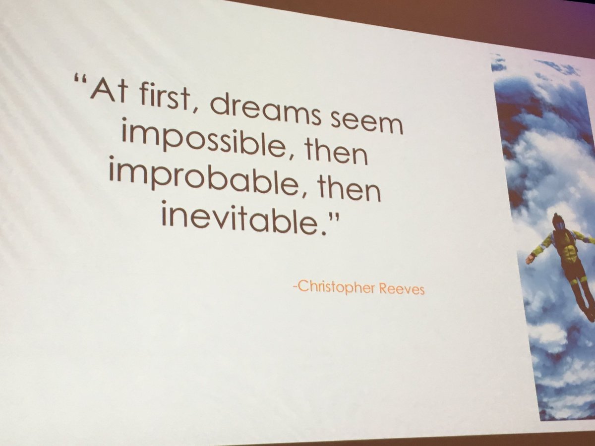 kellyhines's tweet image. As educators, it is our responsibility to dream - for ourselves and for our students #transforminged @DiscoveryEd