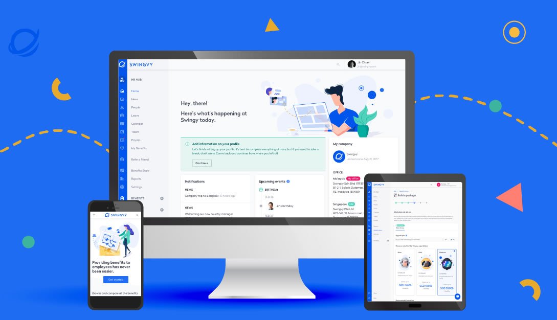 avivaplc's tweet photo. #Aviva Ventures has invested in @SwingvyOfficial. The innovative SaaS HR platform seamlessly connects and automates all HR info - HR, payroll and benefits - in one place! Find out more: https://t.co/GkYhx5jz6R #Swingvy #PeopleMatter https://t.co/Ebc58bVyrC
