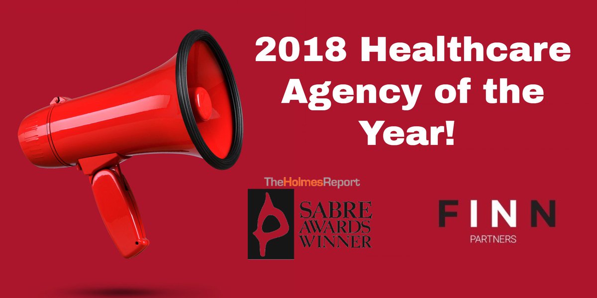 FINNPartners's tweet photo. "The Healthcare Agency of the Year honor recognizes that through client trust and tapping into our creativity, we are able to help improve human health" - @Gil_Bashe, managing partner, Global Health Practice Leader. Learn more: https://t.co/Ww3d8n8QPA @PRNewswire #FPHealth https://t.co/pWLtL0CNvb
