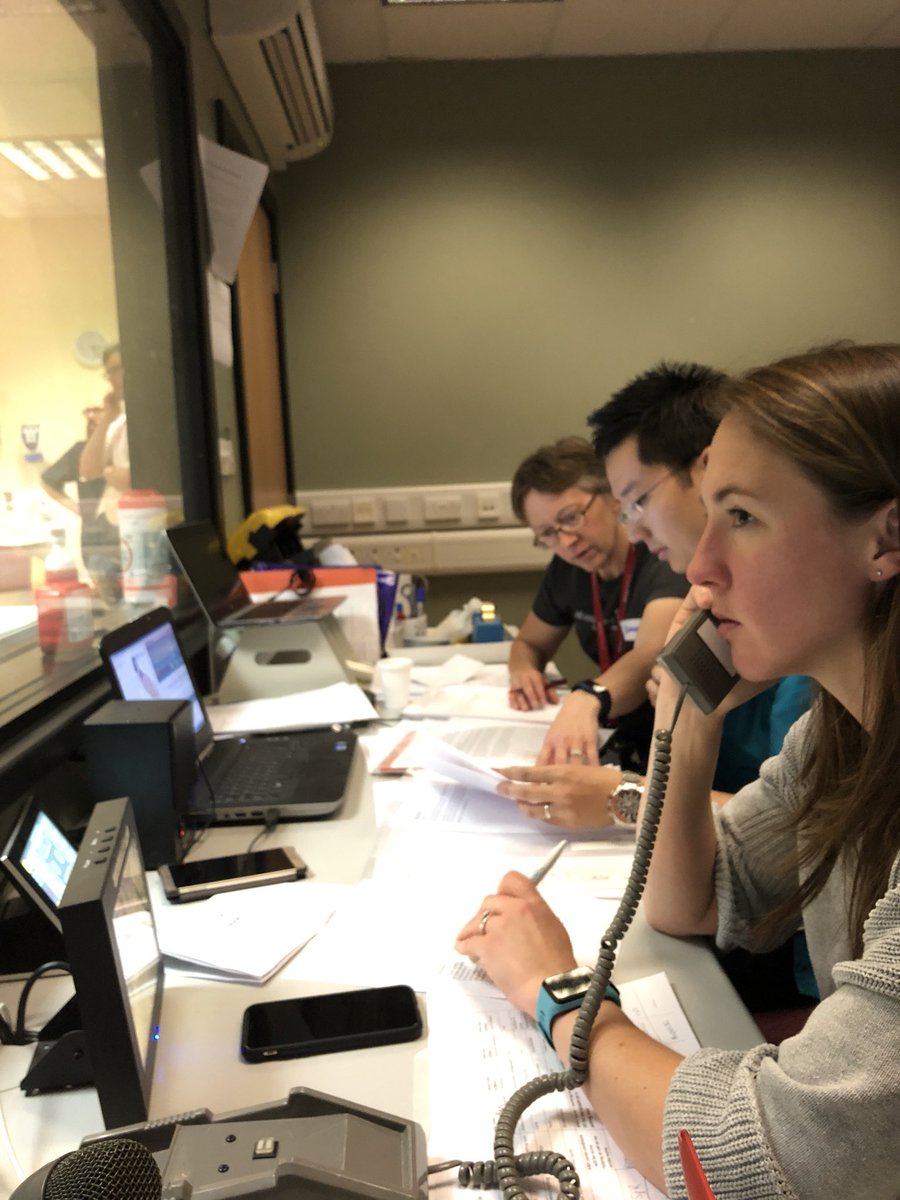 SimonTavabie's tweet photo. Onto the short cases! MDT emergency stroke management simulation @Stroke_Sim @BSUHeducation @BSUHSimulation @BrightonSim @Twigletta @SimonHervey @bsuhIF #strokeawareness #stroke #strokesim #Education #training #MedEd #innovation #timeisbrain #thrombolysis #strokecall https://t.co/tZ83GkHogO