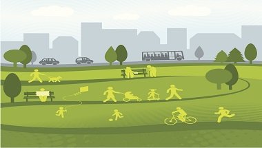 NICEComms's tweet photo. May is National Walking Month. Our guidance on physical activity and the environment calls for improvements to footpaths to help make walking a more attractive option. See our news story here: https://t.co/BCzlCVs1VO https://t.co/3zK8ICVUn4
