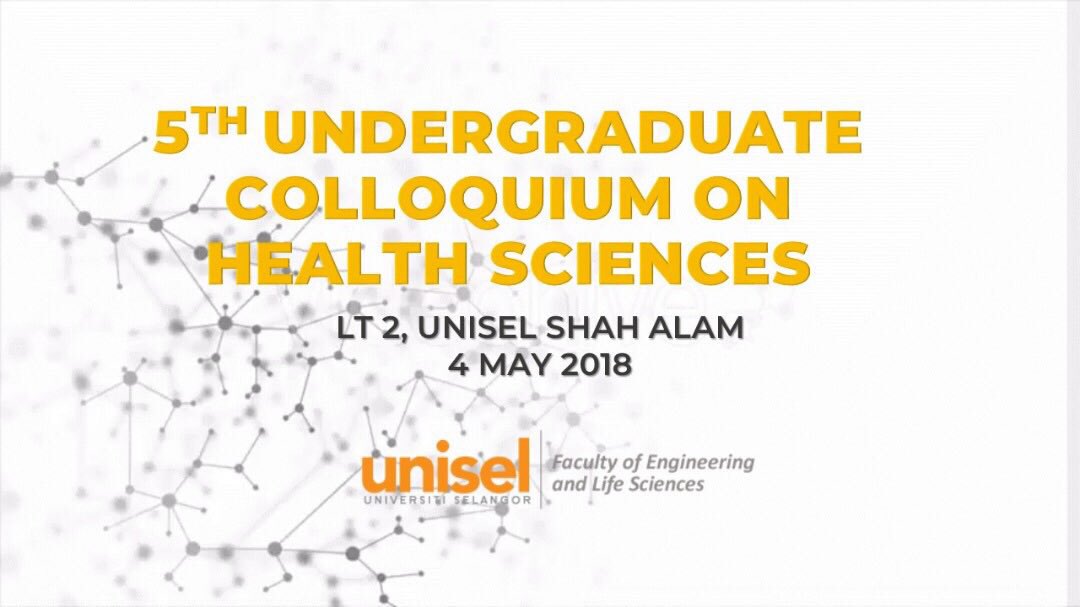 Adam_Adman's tweet photo. Best of luck to all presenters from MLS & OSH programs! #uniselshahalam https://t.co/uJ88yHKbVs