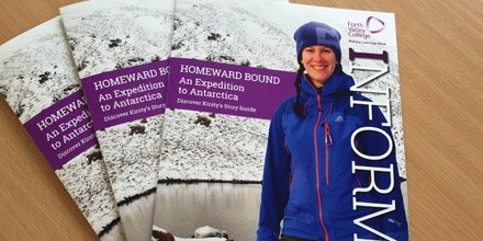 FVCollege's tweet photo. The 2nd issue of Inform - our #fvcalumni #magazine - is out now!  Download it today &amp; (if you haven't already) join our growing alumni network! https://t.co/PJVewiZqpm https://t.co/nrU5m1neAE