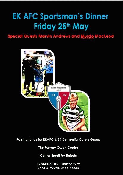 3 weeks to go! Tickets remaining #EK #EastKilbride