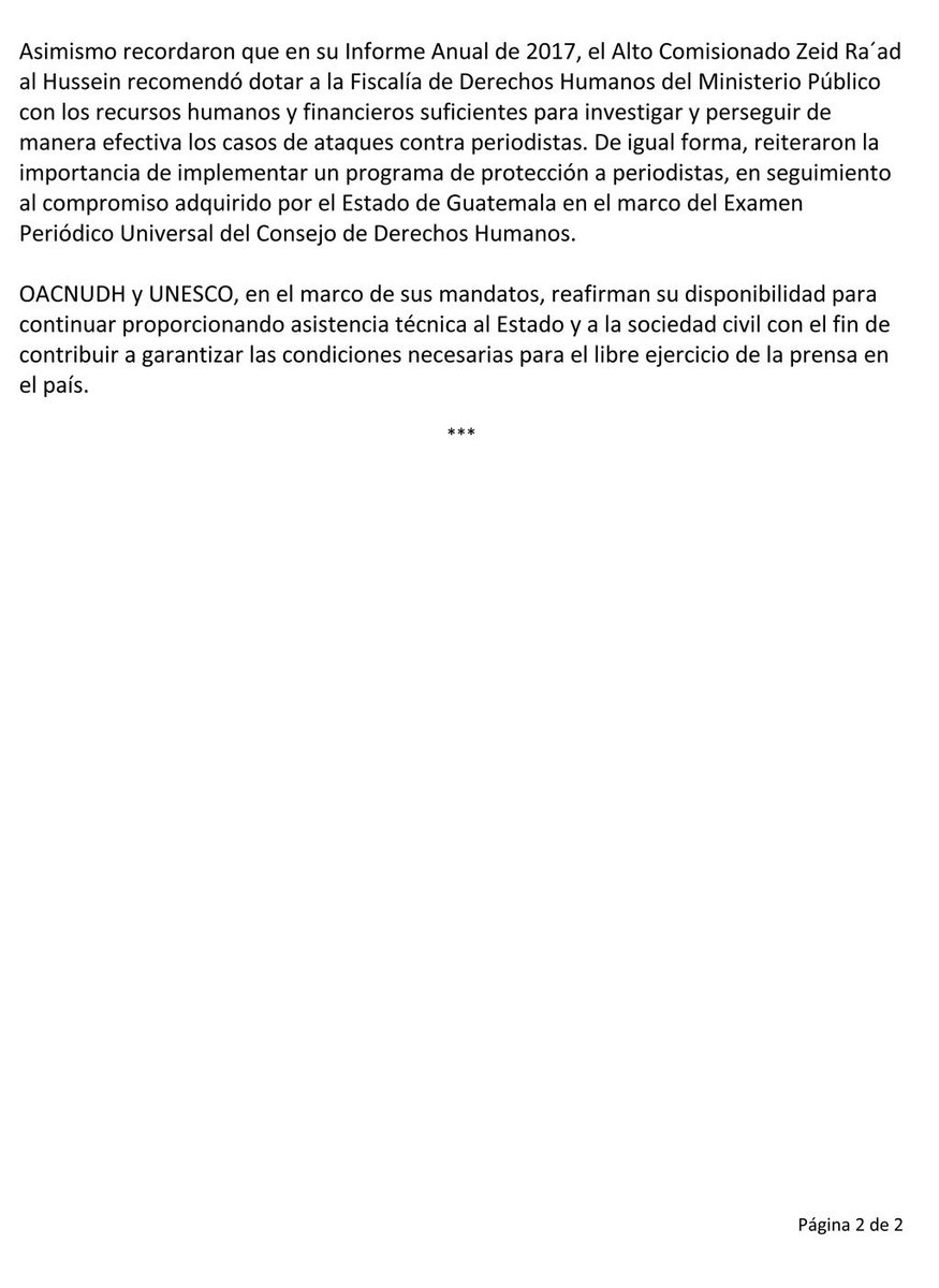 OACNUDH Guatemala tweet media