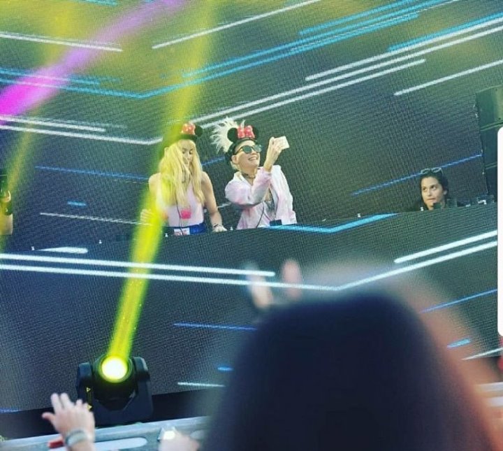 25eight_ent's tweet photo. There's Emma slaying the tour management for NERVO https://t.co/U8pkcbCz16