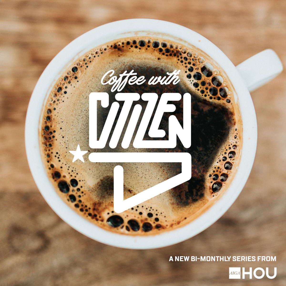 aigahouston's tweet photo. Coffee with Citizen D is free, but space is limited. Register soon at https://t.co/Zu1FEhPIF1 ☕️☕️☕️ https://t.co/7zzuKY5t6Z