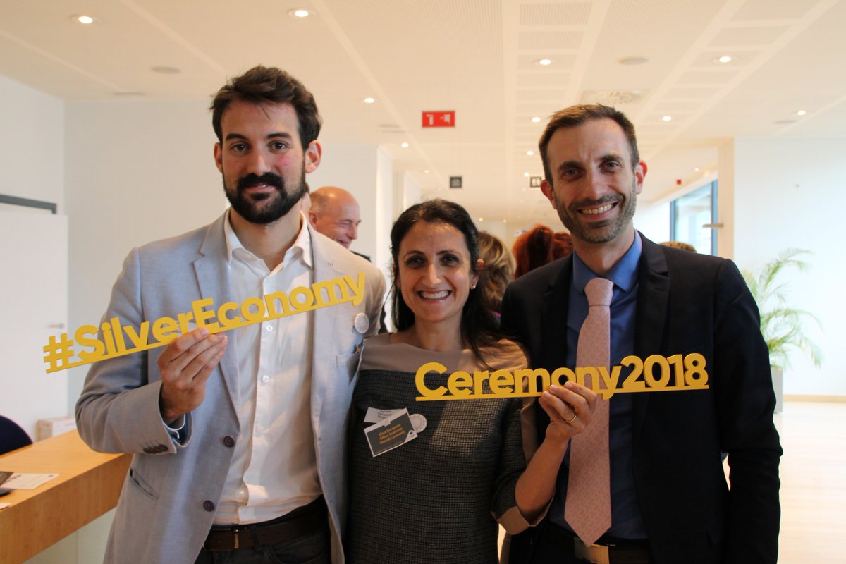Thank you to <a href="/europeanregions/">AER</a> for your contributions to today's event! #SilverCeremony2018 - We are excited to work with you more for the sake of the #SilverEconomy