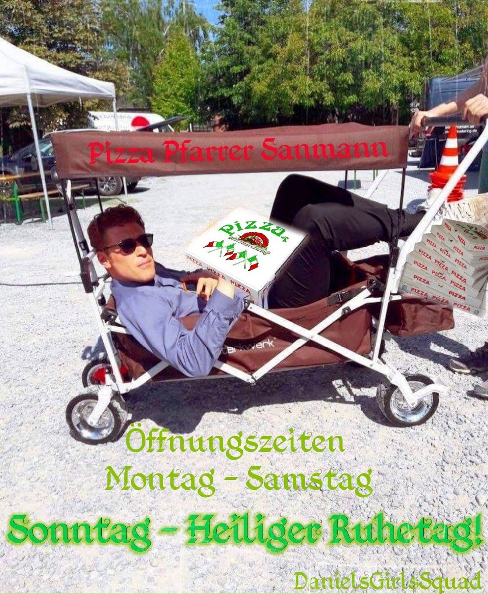 Kullerkeks1985's tweet photo. 🤣🤣🤣😎👌🍕

@DanielDonskoy @UlrikeLeibfried
@RTLde @SanktMaik @ufafiction

#AmenAlter #SanktMaik #TeamSanktMaik #PizzaPfarrerSanmann #Nebenjob #ZweitesStandbein #DanielDonskoy 

#DanielsGirlsSquad 

@danielxdonskoy @christinaamyxo @LuiseMller_ @steffilina @lestrwife ❤ https://t.co/3QgQGYuqSW