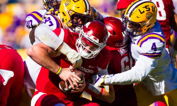 BarrettSallee's tweet photo. AUDIO: Exiting spring practice, I'm not sold on Arkansas turning things around in 2018

Clip https://t.co/aMNcoHBorV
Full show https://t.co/xcyK7MLSvz https://t.co/ud4yzB3VAN