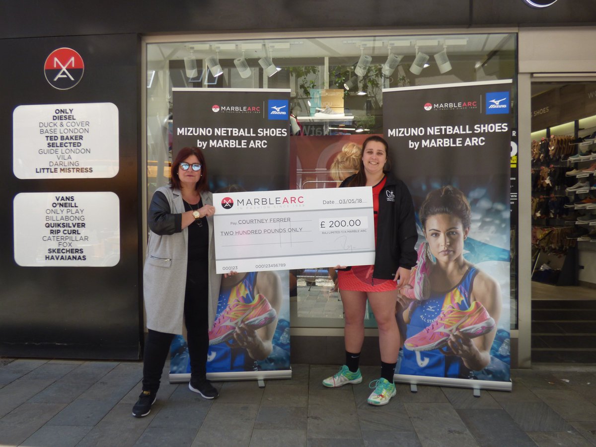 marblearc's tweet photo. Our very own Courtney Ferrer who will be part of a top team representing Gibraltar next week!

We're so proud!

#MarbleArc #Gibraltar #OnlyThebest #Mizuno https://t.co/n75njA2bBJ