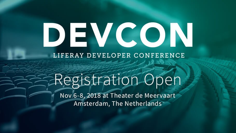 LiferayHU's tweet image. Don&apos;t miss out on the biggest gathering of the #LiferayCommunity globally. Register now for #LRDEVCON 2018: bit.ly/2Hw6nFI