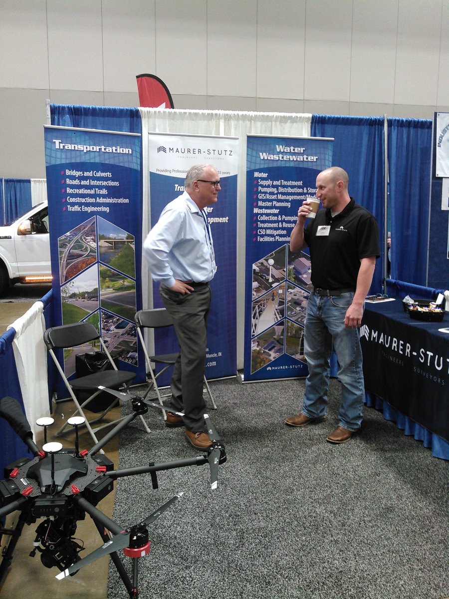 Come talk #drones with us at the Illiniois Chapter <a href="/APWATWEETS/">APWA</a>!