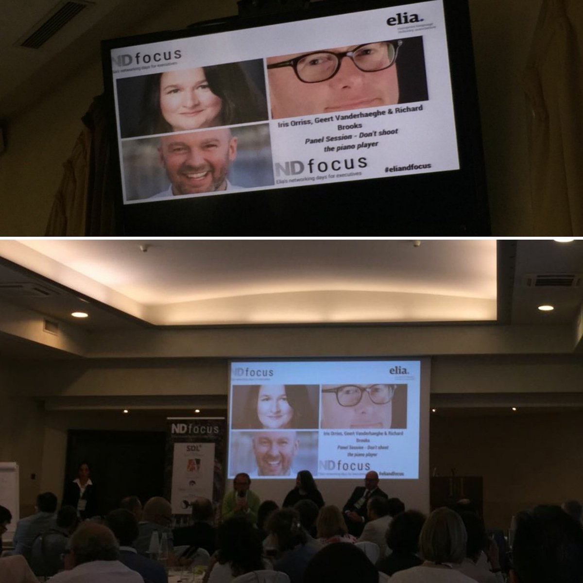 LocalexLSP's tweet image. EliaNDFocus Panel Session- Don&apos;t shoot the piano player with Iris Orriss, Geert Vanderhaeghe and Richard Brooks ✌

#networkingdays