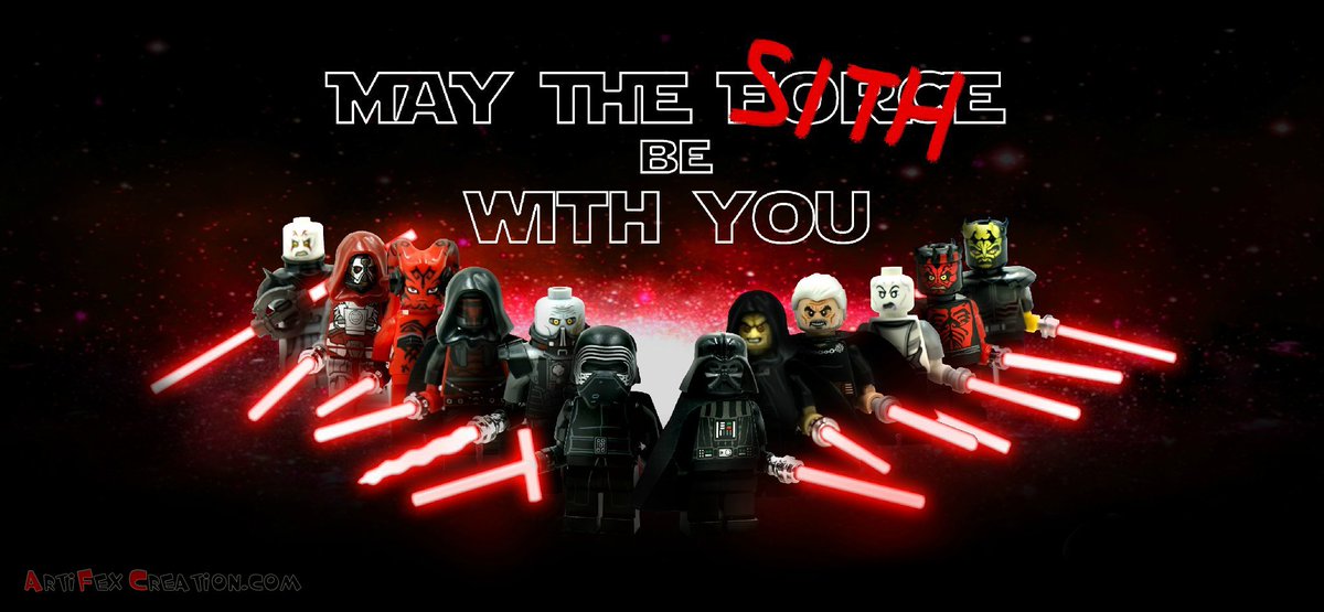May the Sith be with you...
#lego #starwars #maythe4th #darthvader #sith