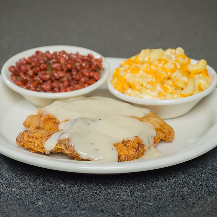 WadesRestaurant's tweet photo. Southern Fried Boneless Pork Loin w/ Skillet Gravy is on the menu today (5/3). Need I say more???
.
.
.
#eatatwades #southerncooking #onespartanburg #lovewhereyoulive #meatandthree #meatnthree https://t.co/zLFOSzuwXL