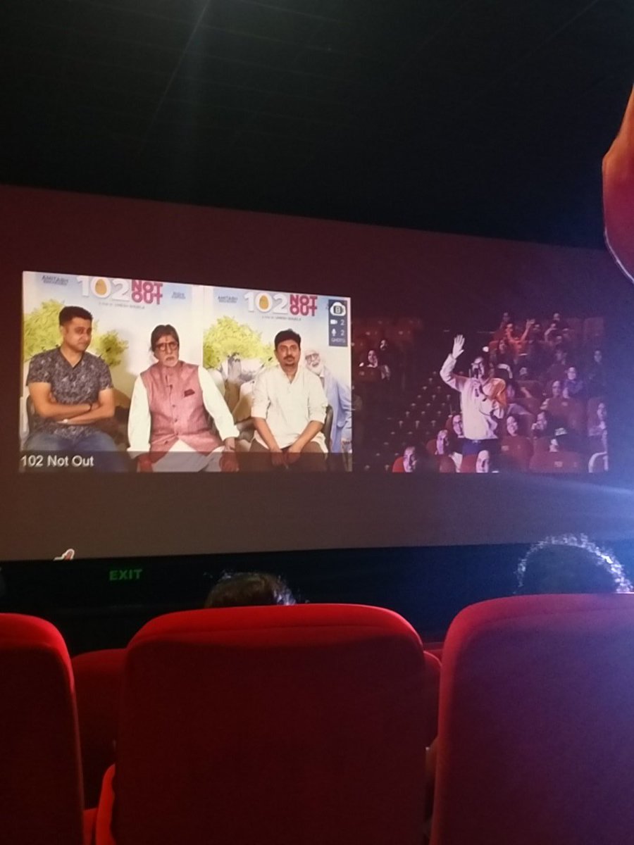 Shik_kebab's tweet photo. Can't believe he is Live here! #102NotOutLiveWithABRK 💃 https://t.co/F59SLthQ9Y