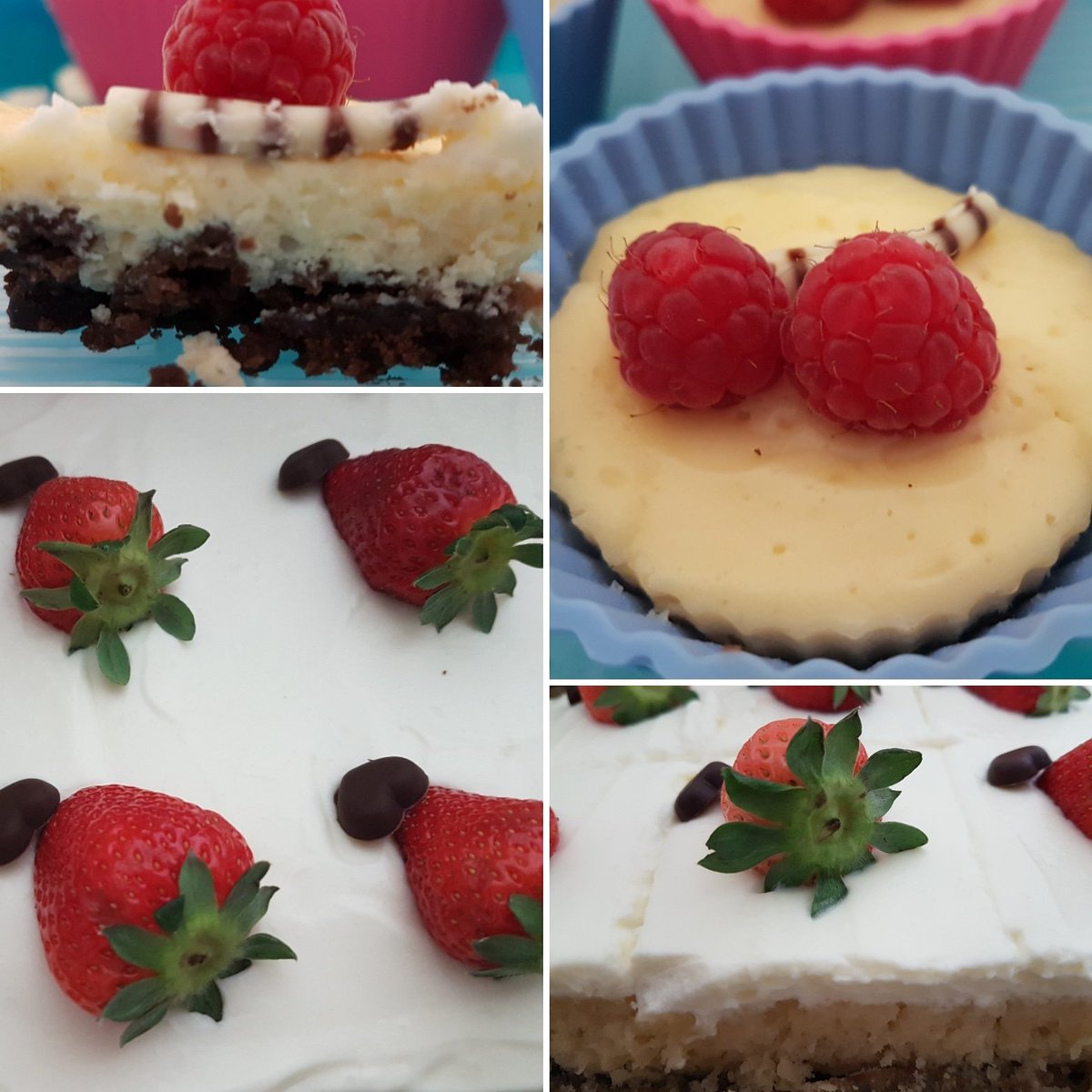 Schnatterinchn's tweet photo. Heute gab es #Kuchen und #Muffins für die lieben Kollegen 😊🍰

#CheesecakeMuffins #WhiteCake #Cheesecake #Cupcakes #CheesecakeCupcakes #Himbeeren  #Buttermilchkuchen #cake #Erdbeeren  #Buttermilkcake #food #foodporn #backen #backenmachtglücklich #Backfee #backenistliebe https://t.co/svN0oQQvhN