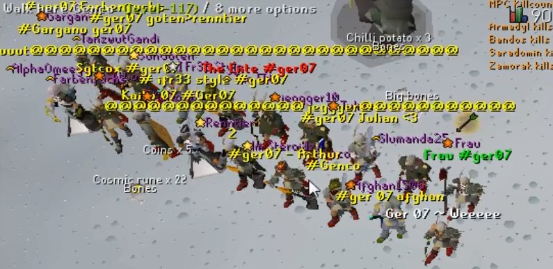 ger07osrs's tweet photo. ❌ Bandos VS Ger 07 ❌

Drop ✅
Fun   ✅
20 Starke Abenteurer ✅

Du willst auch bei Events dabei sein und nebenbei noch Drops abstauben? Dann join unseren Discord Heute noch!

🤗 https://t.co/YDsULeNXHB 🤗 https://t.co/3ZX70jTUfe