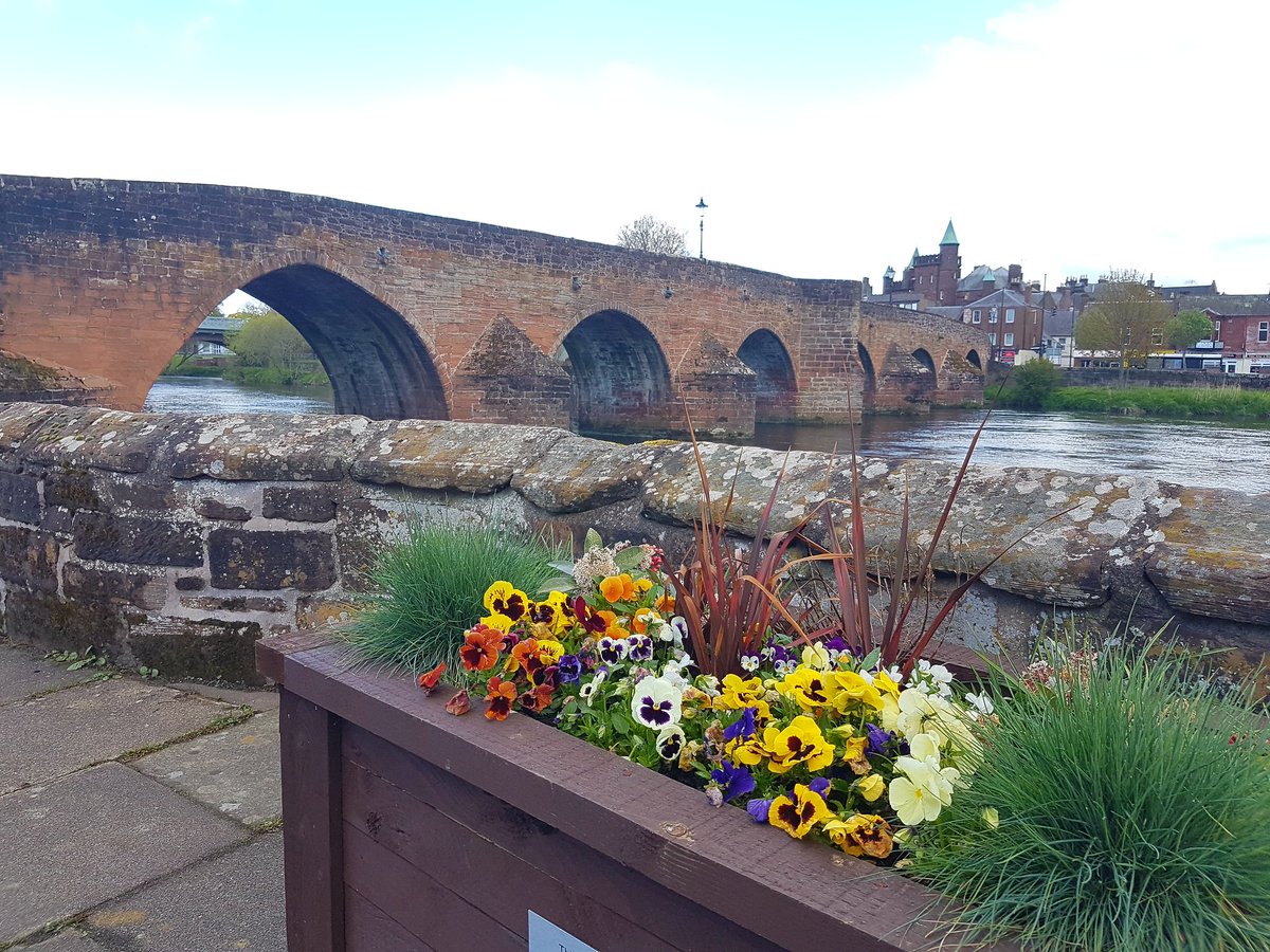 A quick of Dumfries taken yesterday #dumfries #rivernith