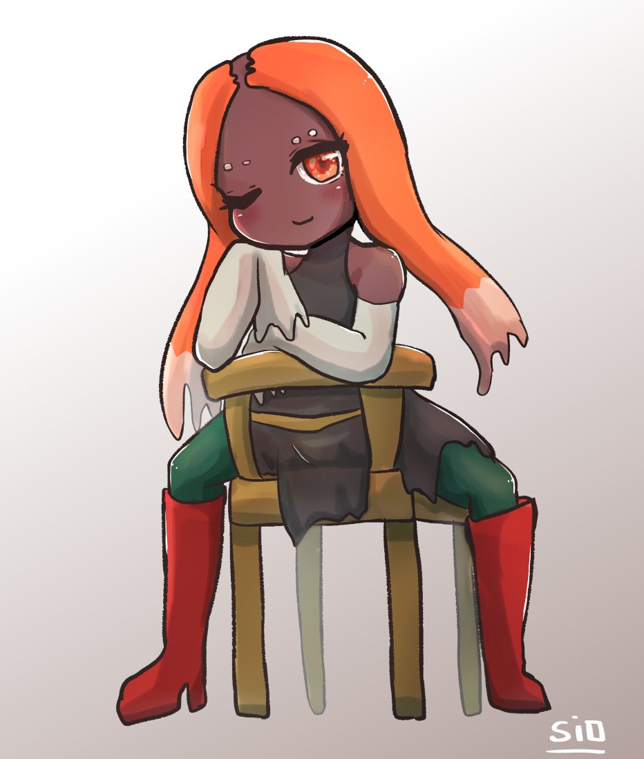 siousr's tweet photo. フロムボトムのショーベタちゃん #FromBottom #スプラトゥーン https://t.co/pqLKEGzITK