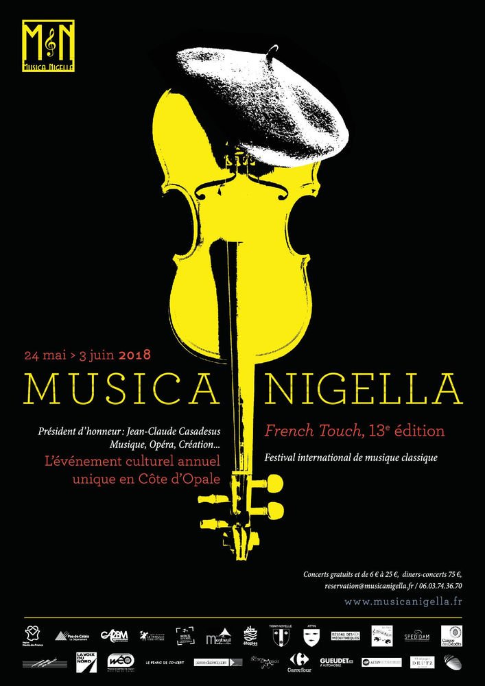 ChannelRadioUK's tweet photo. The Festival Musica Nigella is an annual international classical music festival that takes place on the Côte d’Opale. This year the festival returns for its 13th edition from 24th May to 3rd June with the theme the “French Touch”. Details here ==> https://t.co/EiKNKWKadx https://t.co/rL0VLSlFug