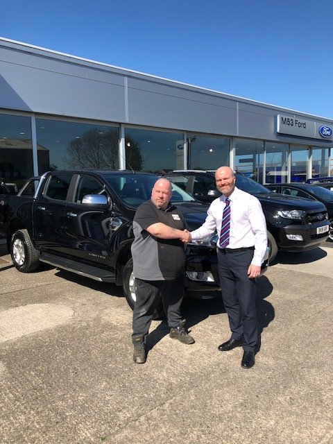Many thanks to P&amp;M Projects LTD for the purchase of their Ranger..good luck from all at M53 FORD
