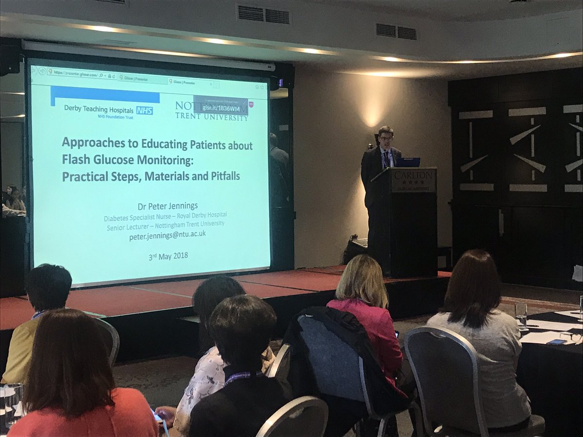 Welcome to Dr Peter Jennings, looking forward to his presentation on structured education, the psychology and the tips and tricks #flashGM #cgm #diabetestechnology @FreeStyleDiabet #t1d