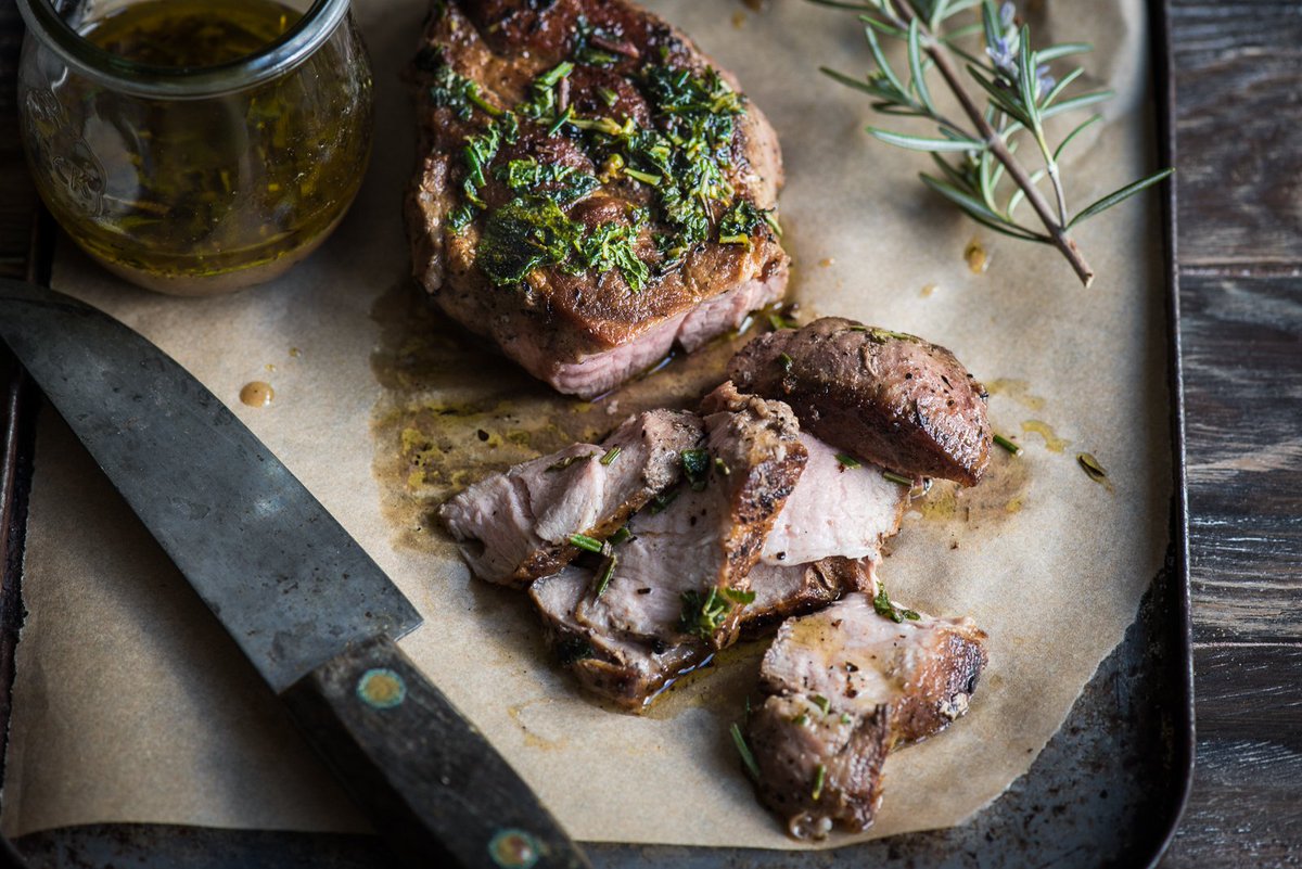 An alternative to beef steak recipe using our British Free Range Pork Ribeye Steaks. 
Recipe and gorgeous images courtesy of <a href="/80_20nutrition/">Donna Crous</a> 
Get the ingredients for this recipe delivered to your door bit.ly/2jr1Lqc