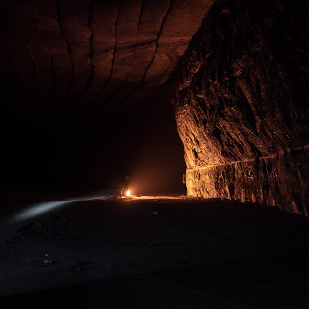 Night_Sam's tweet photo. Salt mines &amp; archives - I went down an active salt mine this week to see where @T_I_H_R archives are kept. With low humidity &amp; constant temperatures, salt mines are also a perfect repository for archival material. #salt #archives #deeptime #ecologies https://t.co/AOciUtikav https://t.co/xOiLAJcWJ8