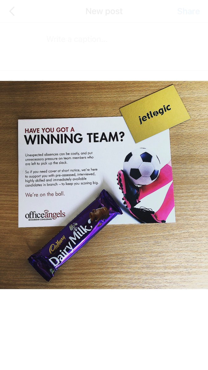 jetlogic's tweet photo. Thanks for the surprise treat @OfficeAngelsUK Lucky for us, we already have a winning team. Enjoy your day https://t.co/XORhILIekv