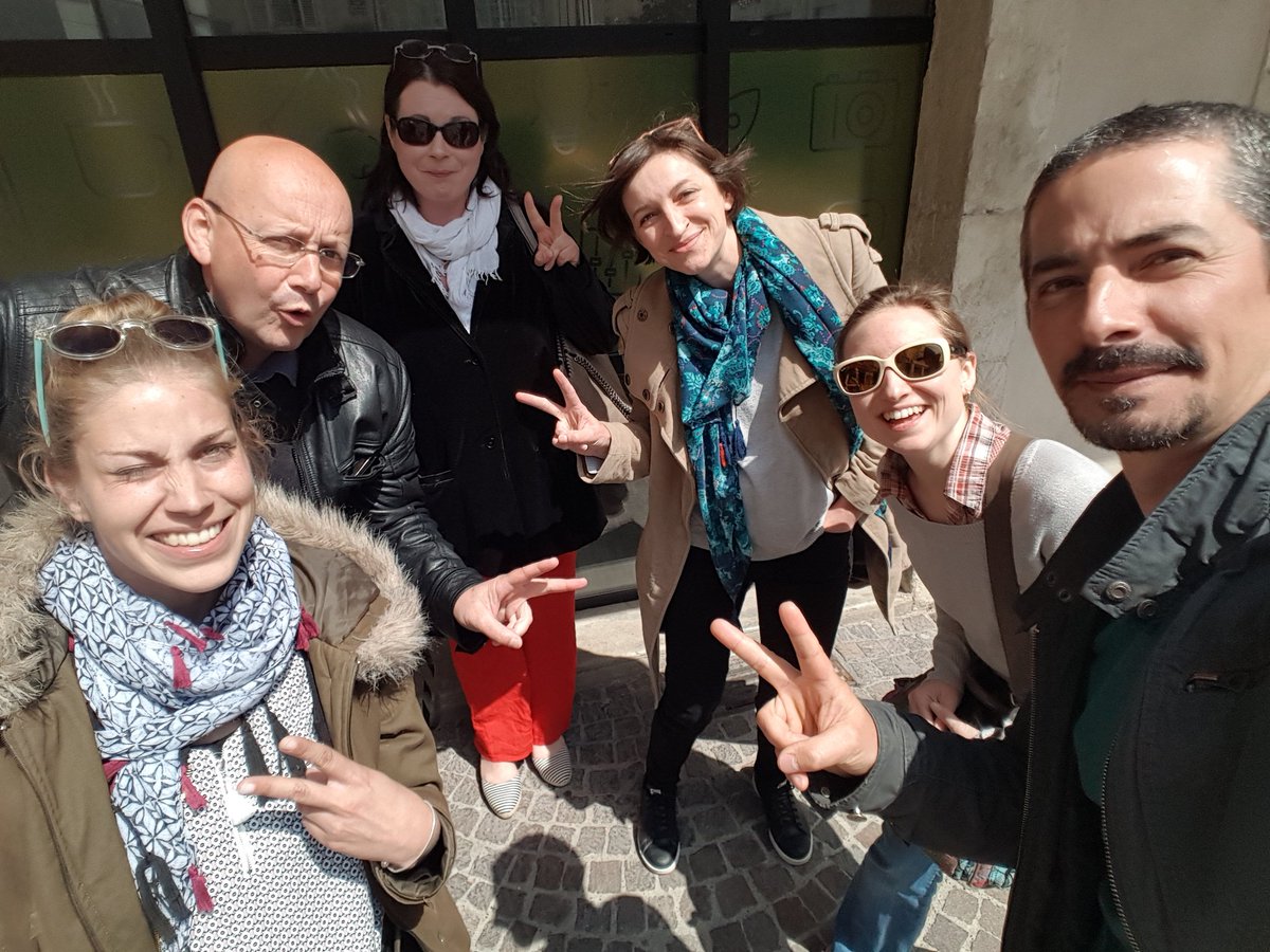 alexiacconi's tweet image. Rencontre croisée avec @cityscoprod la #CAE @caePrisme le #tierslieux @LaboM26 et la #mednum @coraia avec @gnizon ça sent la coopération :)