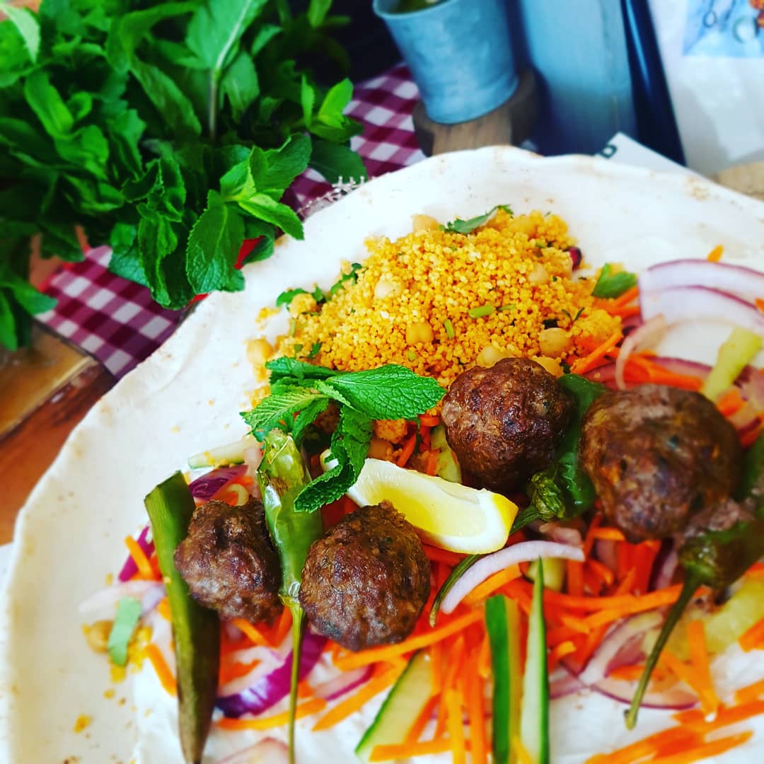 ImMedCafe's tweet photo. Our recipe has been used for the cover of the BBC Good food magazine...come and try it now with us! 😍 IT'S BACK! 😎
#bbcgoodfood #magazinecover #lamb #halloumi #khobez #cheflife #welovethisbusiness @gwbramwell @kellycuschieri @BaxterStorey https://t.co/pkl4AMOSWg