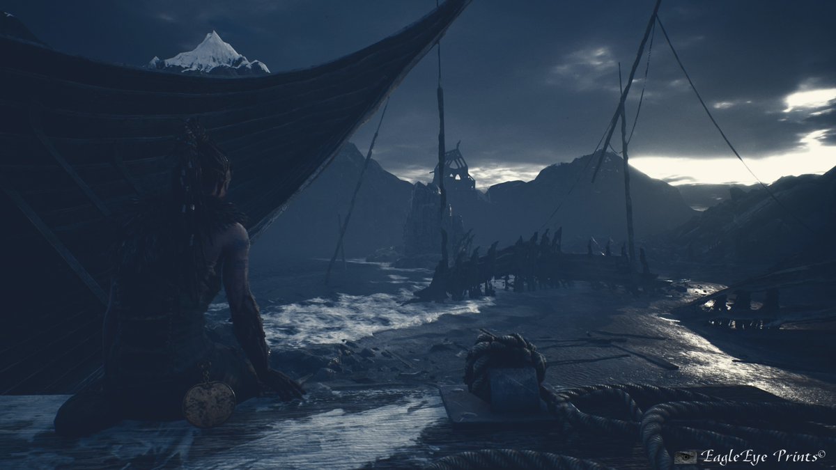 EagleEyePrints's tweet photo. Taking a breather. @NinjaTheory @sony @PlayStationMag #hellblade #ninjatheory #sony #ps4share #psblog #gaming #norse #senua https://t.co/zMylYWr6cJ