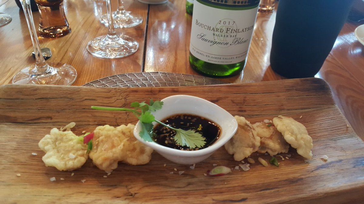 BouchFinlayson's tweet photo. Granger Bay to the #hemelenaardevalley. We welcomed the team from @GrandAfrica to enjoy our delicious wines. Sustainably farmed Abalone from @HeartOfAbalone was on the menu paired with our Blanc de Mer white blend. If you are based in SA visit https://t.co/ZwOiAF9Zyi https://t.co/J8gNEVSSKI