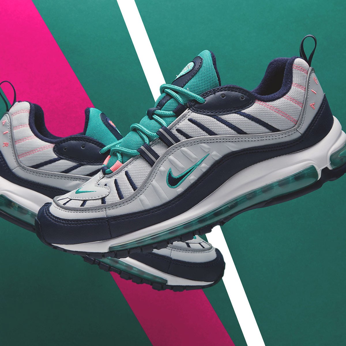 END. on Twitter: "Registration is now open for the @Nike Air Max 98 'Miami Vice' at https://t.co/6IgP5LxZsm. Draw May 10th at 00.01 BST. https://t.co/nCTvTiTDwT" / Twitter