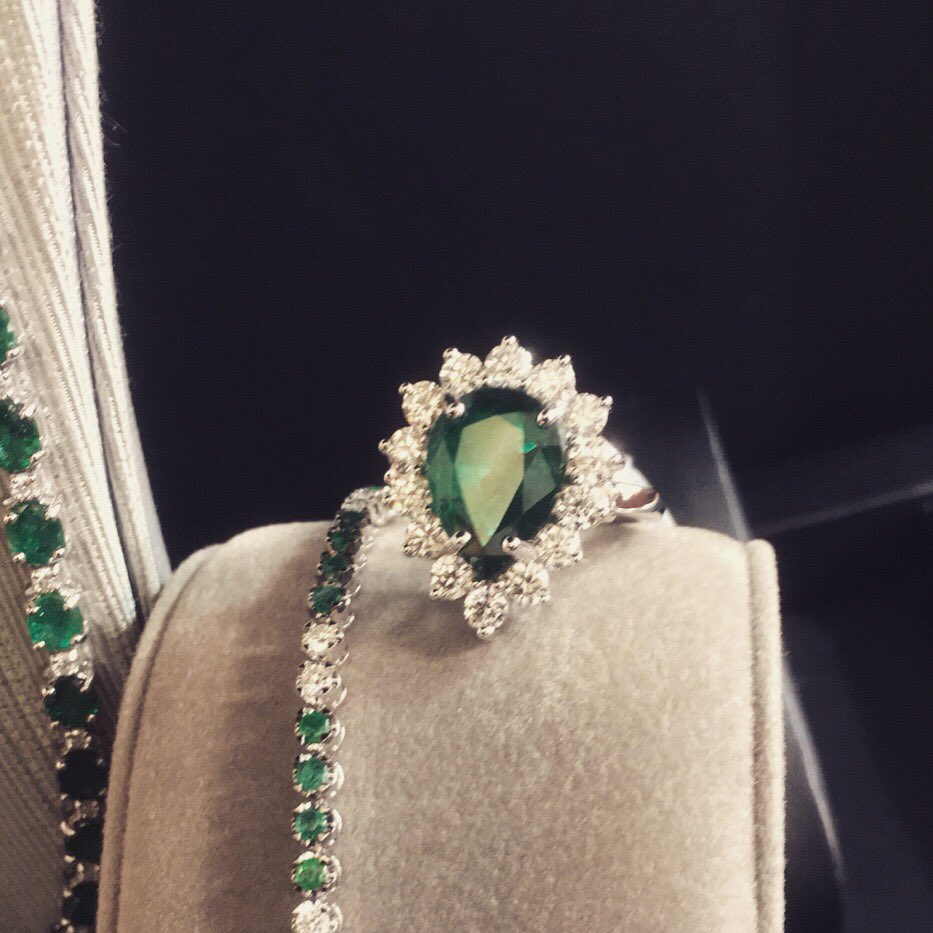 spgreenco's tweet photo. No need to be green with envy this May as here at S P Green Jewellers we have gorgeous new stock for your viewing pleasure. #emerald #cluster #spgreenjewellers #green #diamonds #envy #envyme #emeraldgreen #sparkle #birthstone #gottohaveit #jewellers #jewellery #jewelleryquarter https://t.co/uvjq08JmTp